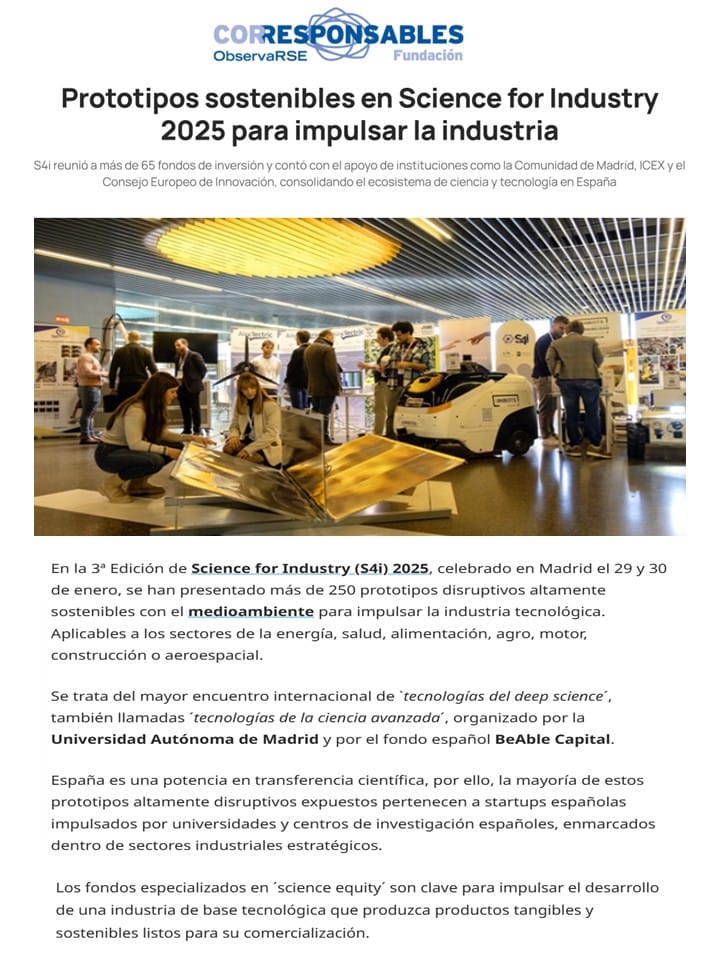 Corresponsables Startups Sostenibles